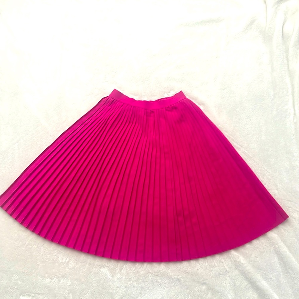 Pleated Pink Skirt